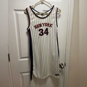 Vintage 2000’s Mets Dress SOHO Babe Hardball Classics